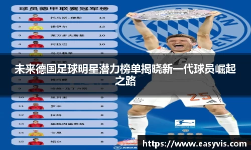 未来德国足球明星潜力榜单揭晓新一代球员崛起之路