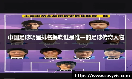 中国足球明星排名揭晓谁是唯一的足球传奇人物